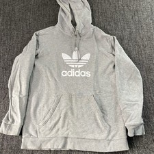 Adidas trefoil hoodie for sale  NEWBURY