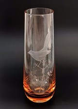 Caithness amber etched for sale  ROMFORD