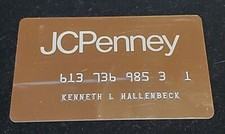 Penney credit card for sale  Barnegat