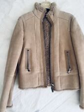 Strenesse lammfelljacke beige gebraucht kaufen  München