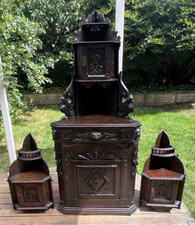 Victorian gothic oak for sale  BURGESS HILL