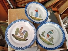 Assiettes lunéville xixème d'occasion  Bardos