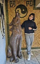 Wolf skulptur holzskulptur gebraucht kaufen  Glees, Wassenach, Wehr