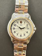Vintage Victorinox Swiss Army Officer’s 1884 Relógio de Dois Tons Masculino comprar usado  Enviando para Brazil