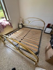 Letto matrimoniale ottone usato  Zignago