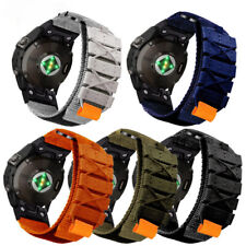 Pulseira de relógio 22mm 26mm para Garmin Fenix 7x 6x Pro 5x alça de tecido de náilon pulseira esportiva comprar usado  Enviando para Brazil