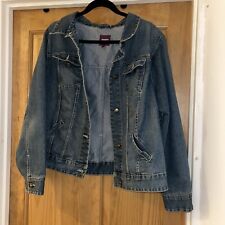 Denim jacket size for sale  BRIDGEND