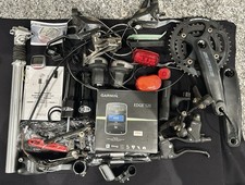 Garmin Edge 520, poste de assento confortável, luzes de bicicleta, câmbio Shimano, torção SRAM etc. comprar usado  Enviando para Brazil