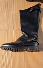 Vintage black leather for sale  SEVENOAKS