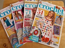 Crochet magazines issues for sale  HARWICH