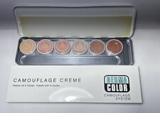 Paleta de creme camuflado Kryolan Dermacolor 71007, 6 cores (M), nova na caixa comprar usado  Enviando para Brazil