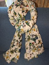Foulard floral colibris d'occasion  Choisy-le-Roi