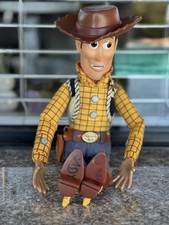 Boneca Disney Pixar Toy Story Talking Woody Pull String 15” com chapéu funciona comprar usado  Enviando para Brazil