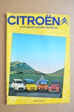 Brochure citroën 2cv d'occasion  Grenoble-