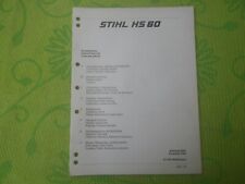 Stihl heckenschere ersatzteill gebraucht kaufen  Bargfeld-Stegen