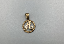 9ct gold initial for sale  STOKE-ON-TRENT