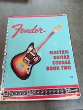 Curso de guitarra elétrica Fender livro dois - Original vintage 1966 comprar usado  Enviando para Brazil