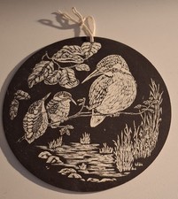 Circular slate etched for sale  HASSOCKS