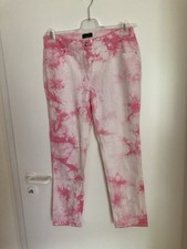 Damenhose weiss pink gebraucht kaufen  Schwerin