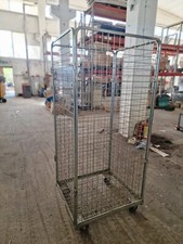 Cestino metallo pieghevole usato  Villachiara