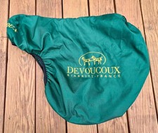 Capa de sela Devoucoux com forro de lã e Devoucoux bordada no manto comprar usado  Enviando para Brazil