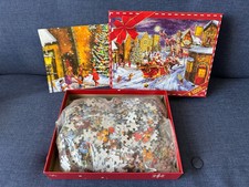 Puzzle weihnachtsmotiv merry gebraucht kaufen  Berlin