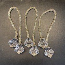 Crystal curtain roped for sale  West Baden Springs