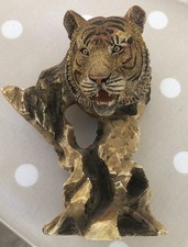 Tiger head figurine for sale  OKEHAMPTON
