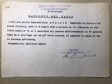 Documento paracadutisti rsi usato  Imola