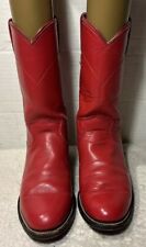 Justin red leather for sale  Houston