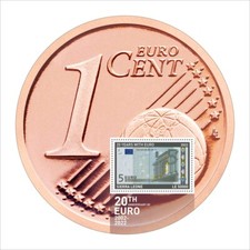 Estampillas de Sierra Leona 2022 montadas sin montar o nunca montadas 20 años desde la adición de billetes de monedas de euro segunda mano  Embacar hacia Mexico