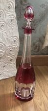 Crystal carafe red d'occasion  Expédié en Belgium