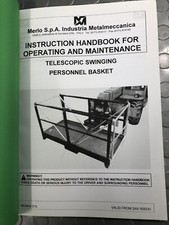 Merlo handbook operating for sale Merlo handbook operating for sale  LANCING