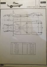 Sunbeam tiger chassis for sale  PULBOROUGH