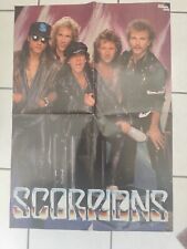 Scorpions metal poster gebraucht kaufen  Zellingen