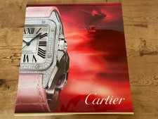 Visual para expositor CARTIER - SANTOS 100 - Tipo banderola - 50´5 x 54´8 cm comprar usado Visual para expositor CARTIER - SANTOS 100 - Tipo banderola - 50´5 x 54´8 cm comprar usado  Enviando para Brazil