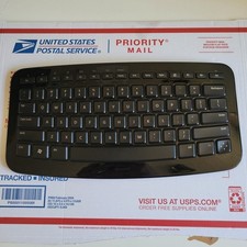 Teclado sem fio Microsoft Arc 1392 preto com dongle USB e capa  comprar usado  Enviando para Brazil
