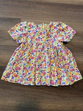 Vestido JUMPER Vintage OshKosh Baby B'Gosh Meninas 18 Meses Padrão Fruta comprar usado  Enviando para Brazil