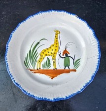 Waly faience plate d'occasion  Expédié en Belgium