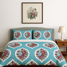 Floral artistic bedsheet for sale  HARROW