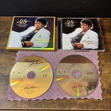 Usado, Michael Jackson Thriller 25th Anniversary (CD & DVD, 2008) w/ Slip Cover Tested comprar usado Usado, Michael Jackson Thriller 25th Anniversary (CD & DVD, 2008) w/ Slip Cover Tested comprar usado  Enviando para Brazil