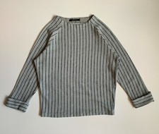 Blusa moletom listrada feminina Lugnoncure tamanho M azul claro  comprar usado  Enviando para Brazil