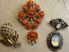 Vintage brooch lot for sale  Akron