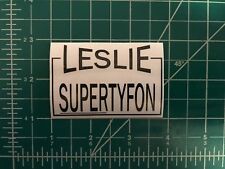 Small logo leslie for sale  Trenton