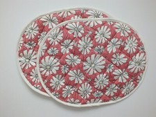 Pair quilted oval for sale  LONDON