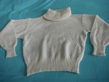 Pull ivoire col d'occasion  Audenge
