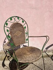 Set sedie vintage usato  Atina