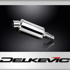 Kit de silenciador de escape Royal Enfield Scram 411 2022-2024 slip on 9" oval aço inoxidável comprar usado  Enviando para Brazil