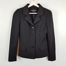 Chaqueta Blazer KAREN GEE / KARENGEE Mujer Talla XS u 8 Negra Abotonada Ponte segunda mano  Embacar hacia Argentina