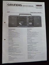 Riginal service manual gebraucht kaufen  Hohenstein